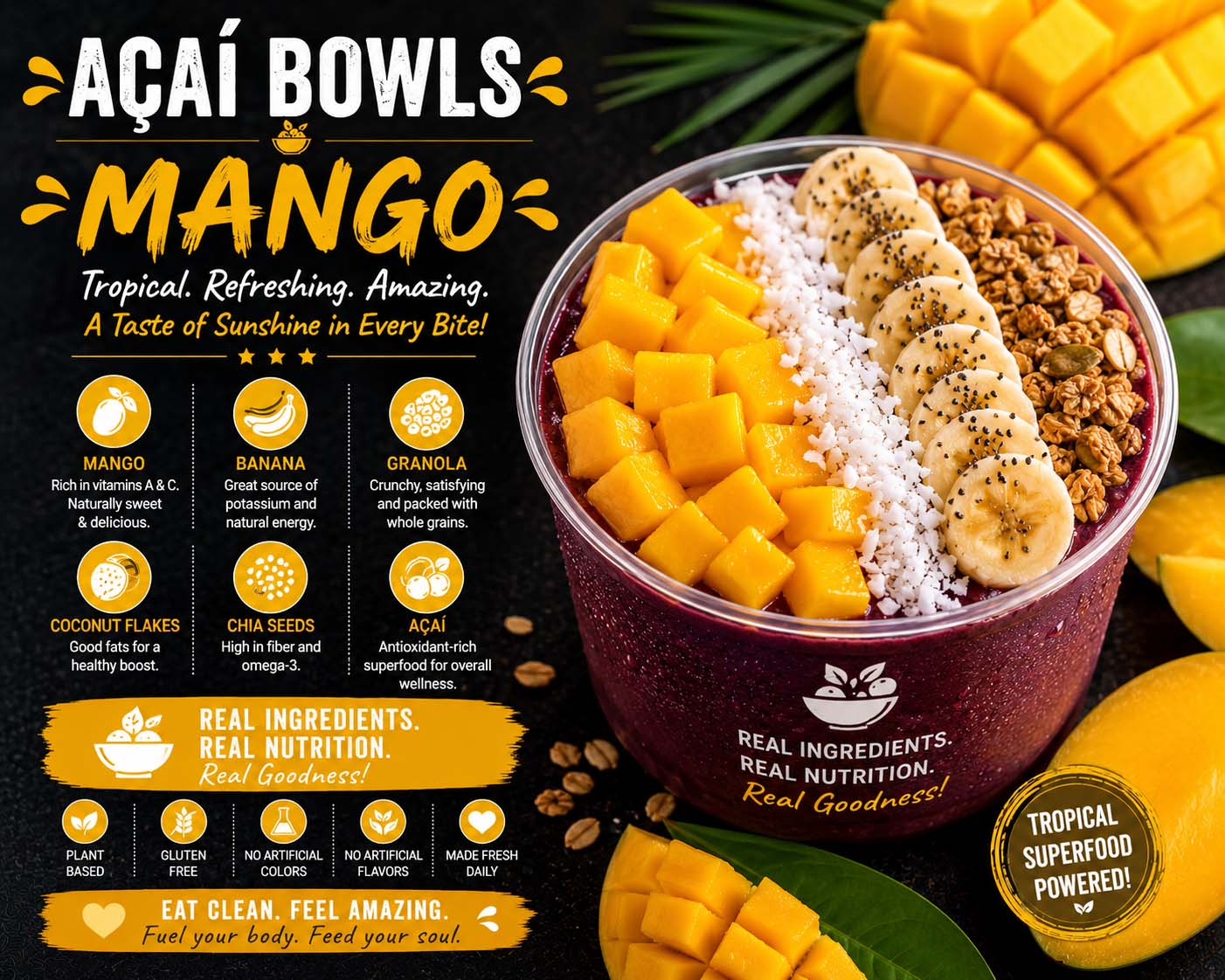 Mango Acai Bowl