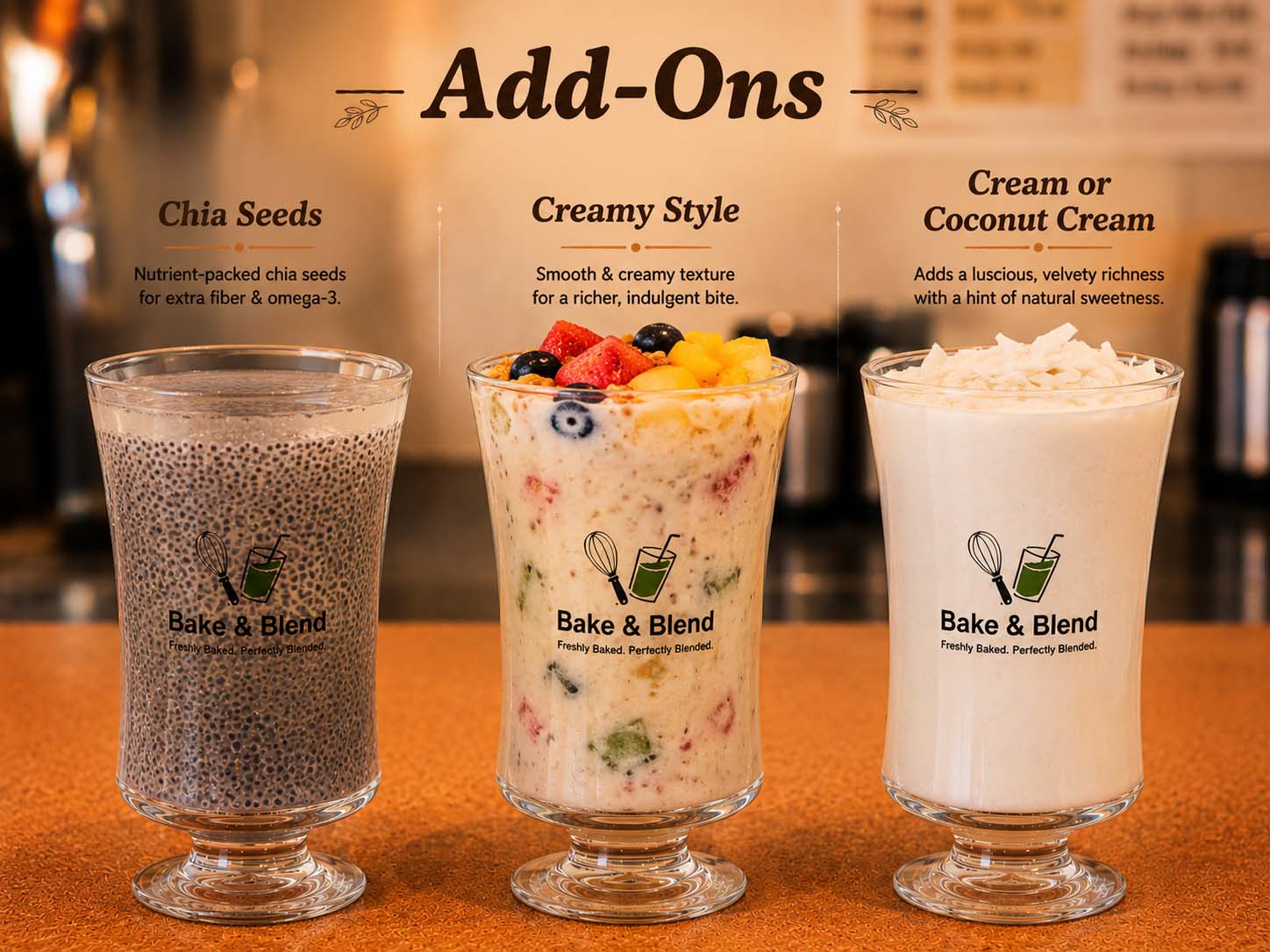 Fresh Soda Add Ons