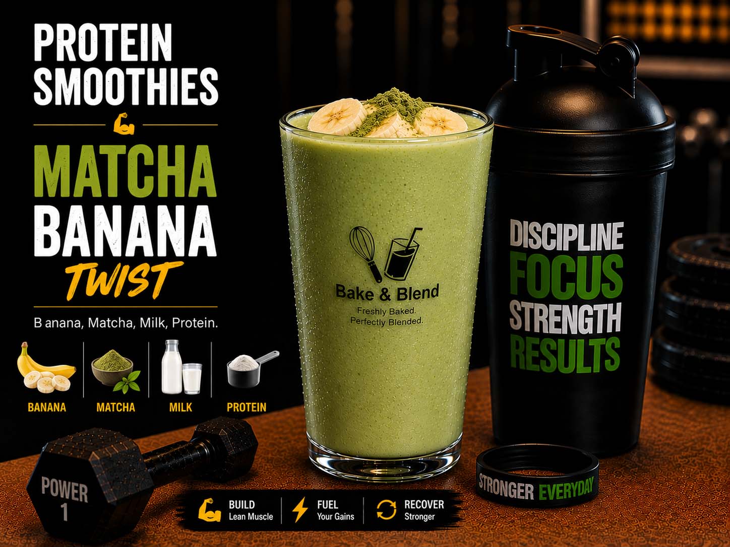 Matcha Banana Twist