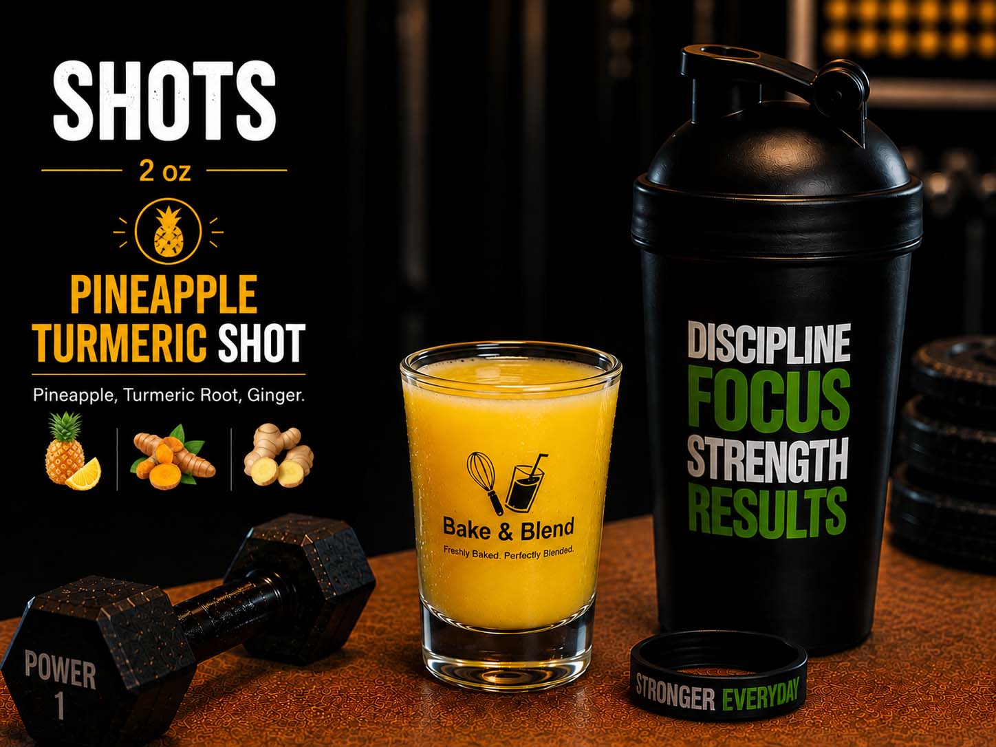 Pineapple Turmeric Shot