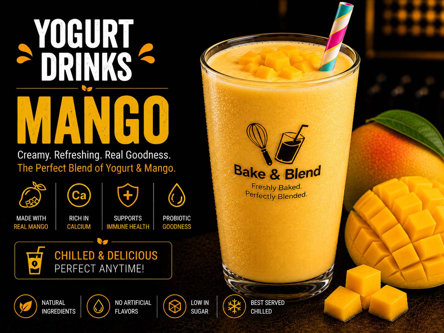 Mango Yogurt Drink