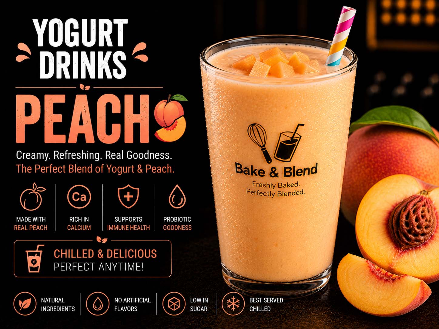 Peach Yogurt Drink